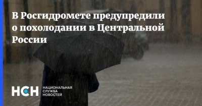 Юрий Варакин - В Росгидромете предупредили о похолодании в Центральной России - nsn.fm - Россия