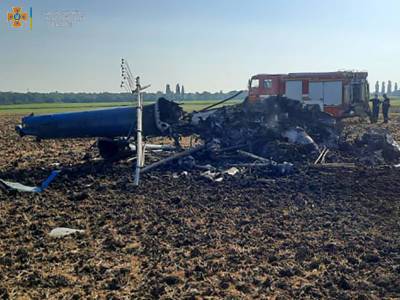 На Николаевщине разбился вертолет, погибли два человека - vchaspik.ua - Украина