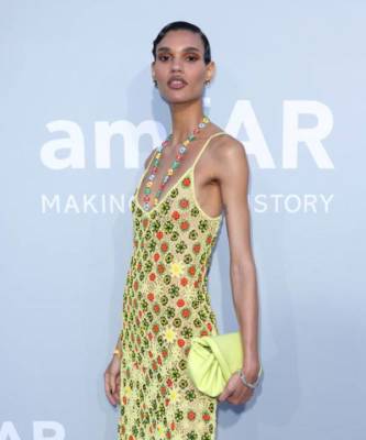 Самое красивое платье бала amfAR. Версия 4. Майка в стиле кроше Bottega Veneta - skuke.net - Франция - Лима
