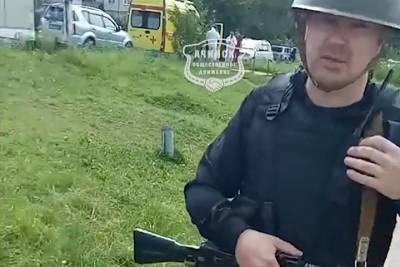 Красноярский военнослужащий устроил стрельбу в жилом доме - tayga.info - Красноярский край