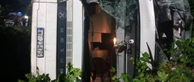 В Ровенской области перевернулся автобус Киев-Вроцлав: 16 человек госпитализированы - w-n.com.ua - Украина - Киев - район Дубенский