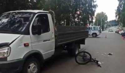 В Башкирии камеры засняли как 10-летний велосипедист попал под колеса «Газели» - mkset.ru - Башкирия - район Аургазинский