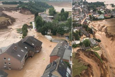 В Германии в результате наводнения погибло не менее 133 человек, еще десятки числятся пропавшими - kp.ua - Украина - Германия - земля Рейнланд-Пфальц