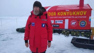 Федор Конюхов - Федор Конюхов переночевал на дрейфующей льдине - vesti.ru - Россия - Мурманск