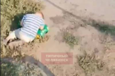 В Южноуральске мужчина нашел на обочине дороги спящего малыша - chel.mk.ru - Челябинск - Южноуральск
