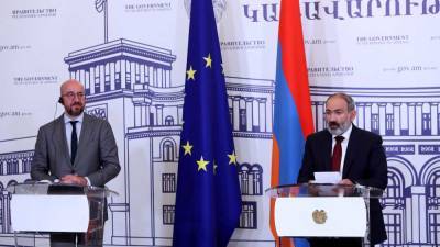 Никол Пашинян - Шарль Мишель - ЕС выделит 2,6 млрд. евро на демократические реформы в Армении - anna-news.info - Армения - Геополитика