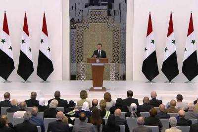 Башар Асад - Асад принес присягу в качестве президента Сирии на четвертый срок - news-front.info - Сирия - Дамаск - Сана