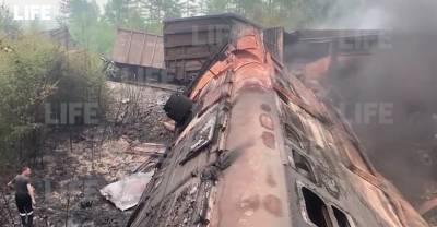 В Приамурье лоб в лоб столкнулись грузовые поезда, погибли два человека - reendex.ru - Амурская обл.