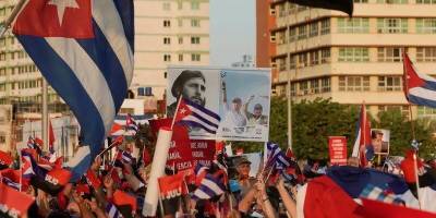 Мигель Диас - В Гаване прошел митинг в поддержку властей Кубы - trend.az - Куба - Гавана