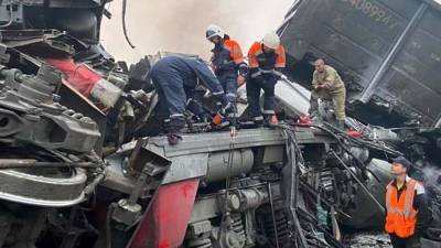 Число пострадавших при столкновении поездов в Приамурье выросло до трех - iz.ru - Израиль - Амурская обл.