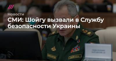 Константин Малофеев - СМИ: Шойгу вызвали в Службу безопасности Украины - tvrain.ru - Россия - Украина - Киев - Мариуполь