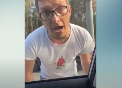 «Ты знаешь, что такое поворотник, дура»: неадекват с доберманом напал на девушку-водителя в Петербурге - bloknot.ru - Санкт-Петербург
