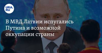 Владимир Путин - В МВД Латвии испугались Путина и возможной оккупации страны - ura.news - Россия - Литва - Латвия