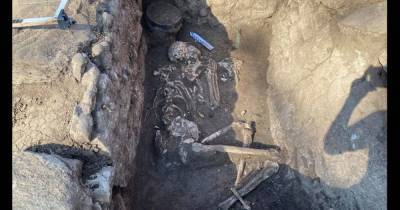 Под Мариуполем археологи нашли 3600-летнее захоронение вождей срубной культуры (фото) - focus.ua - Украина - Мариуполь - район Мариупольский