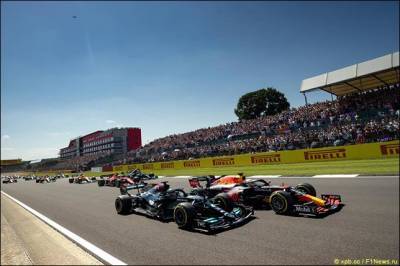 ГП Великобритании: Хэмилтон - Леклер - Боттас - f1news.ru - Англия