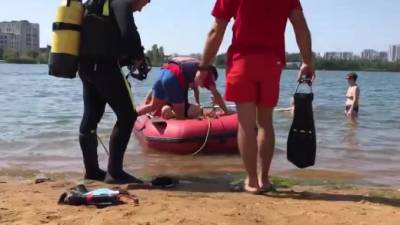 Питер Онлайн - Петербургские водолазы ищут ребенка на Орловском карьере - piter.tv - Ленинградская обл. - Санкт-Петербург - р-н Всеволожский