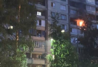 При пожаре на проспекте Испытателей погиб человек - neva.today - Санкт-Петербург