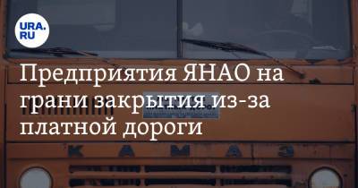 Предприятия ЯНАО на грани закрытия из-за платной дороги - ura.news - окр. Янао
