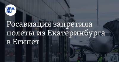 Росавиация запретила полеты из Екатеринбурга в Египет - ura.news - Россия - Египет - Екатеринбург