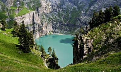 В швейцарских Альпах за 10 лет образовалось 180 новых озер - capital.ua - Украина - Швейцария