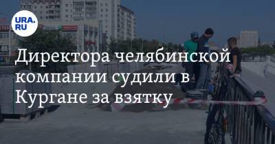 Директора челябинской компании судили в Кургане за взятку. Он хотел ремонтировать набережную - ura.news - Россия - Челябинская обл. - Челябинск - Курганская обл. - Курган