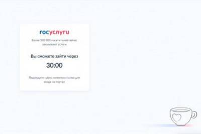 Пользователи госуслуг столкнулись с получасовыми очередями при входе на сайт - versia.ru