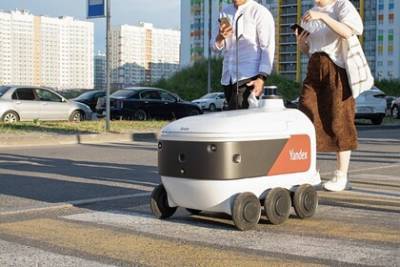 В Ленинградской области роботы начали доставлять еду - lenta.ru - Ленинградская обл. - Санкт-Петербург - р-н Всеволожский - Мурино