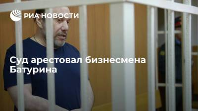 Елена Батурина - Виктор Батурин - Ирина Софинская - Суд арестовал бизнесмена Батурина по обвинению в покушении на мошенничество - ria.ru - Москва - Россия - Сочи