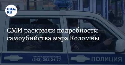 Денис Лебедев - СМИ раскрыли подробности самоубийства мэра Коломны - ura.news - Коломны