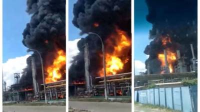 В Румынии взорвался нефтезавод, пожар угрожает экологии района - eadaily.com - Румыния - Экология