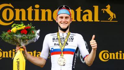 Словенец Мохорич стал победителем седьмого этапа «Тур де Франс» - russian.rt.com - Бельгия - Дания - Бахрейн - деревня Пул