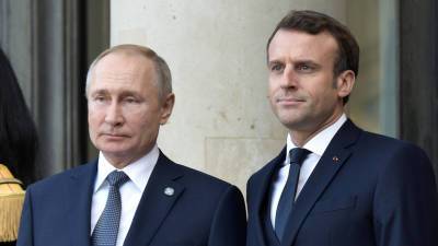 Владимир Зеленский - Владимир Путин - Эммануэль Макрон - Путин в разговоре с Макроном указал на деструктивную политику Киева - russian.rt.com - Россия - Украина - Киев - Луганская обл. - Франция