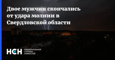 Валерий Горелых - Двое мужчин скончались от удара молнии в Свердловской области - nsn.fm - Свердловская обл.