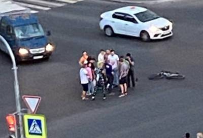 Питер Онлайн - Велосипедист пострадал в ДТП в Красногвардейском районе Петербурга - online47.ru - Санкт-Петербург