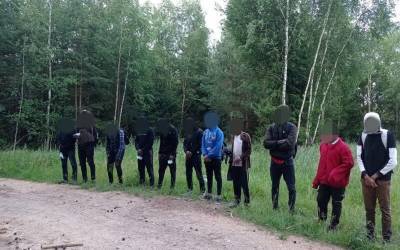 Литва задержала еще 41 нелегального мигранта со стороны Беларуси - naviny.by - Россия - Сирия - Белоруссия - Ирак - Иран - Литва - Афганистан - Камерун - Конго - Гвинея