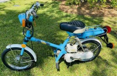 Мопед – проще некуда: Honda Express, созданный с оглядкой на женщин - skuke.net - Интересно