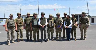 Делегация Дании посетила зону ООС (ФОТО) - dsnews.ua - Украина - Дания - Донбасс