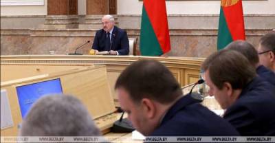 Aleksandr Lukashenko - Lukashenko calls for more effort to defend Belarus' economic interests - udf.by - Belarus