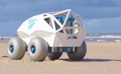 В Нидерландах создали робота BeachBot, собирающего окурки на пляжах - actualnews.org - Голландия - Microsoft