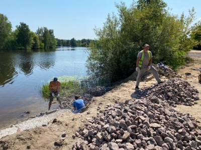 «Зону рыбаков» на озере в Сормове обустроят новыми габионами - vgoroden.ru - Благоустройство