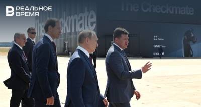 Владимир Путин - Путину показали новейший истребитель Checkmate - realnoevremya.ru - Россия