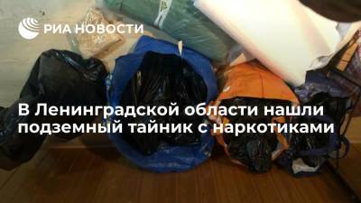 Ирина Волк - В Ленинградской области изъяли более 1,5 тонны наркотиков из подземного тайника - ria.ru - Москва - Россия - Ленинградская обл. - район Тосненский