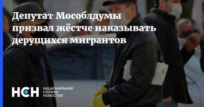 Александр Баранов - Депутат Мособлдумы призвал жёстче наказывать дерущихся мигрантов - nsn.fm - Москва - Россия - Московская обл. - Московская область