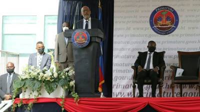 Моиз Жовенель - Ариэль Анри - В Гаити прошла церемония инаугурации нового правительства - russian.rt.com - Гаити - Порт-О-Пренс