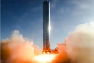 Джефф Безос - Илон Макс показал новую огромную ракету для полетов в космос - lenta.ua - Украина - Техас