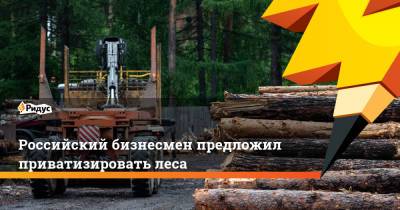 Российский бизнесмен предложил приватизировать леса - ridus.ru - Новая Зеландия