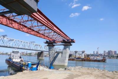 В Новосибирске на 57 метров увеличили пролёт 4-го моста - novos.mk.ru - Новосибирск