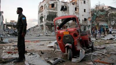 Джо Байден - США нанесли воздушный удар по группировке «Аш-Шабаб» в Сомали - golos-ameriki.ru - США - Сомали - Могадишо