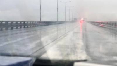 В Росприроднадзоре объяснили, почему на дорогах Петербурга после дождя появилась белая пена - piter.tv - Санкт-Петербург