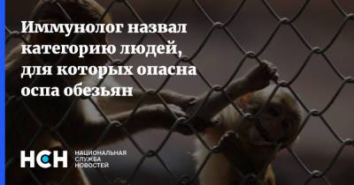 Владимир Болибок - Иммунолог назвал категорию людей, для которых опасна оспа обезьян - nsn.fm